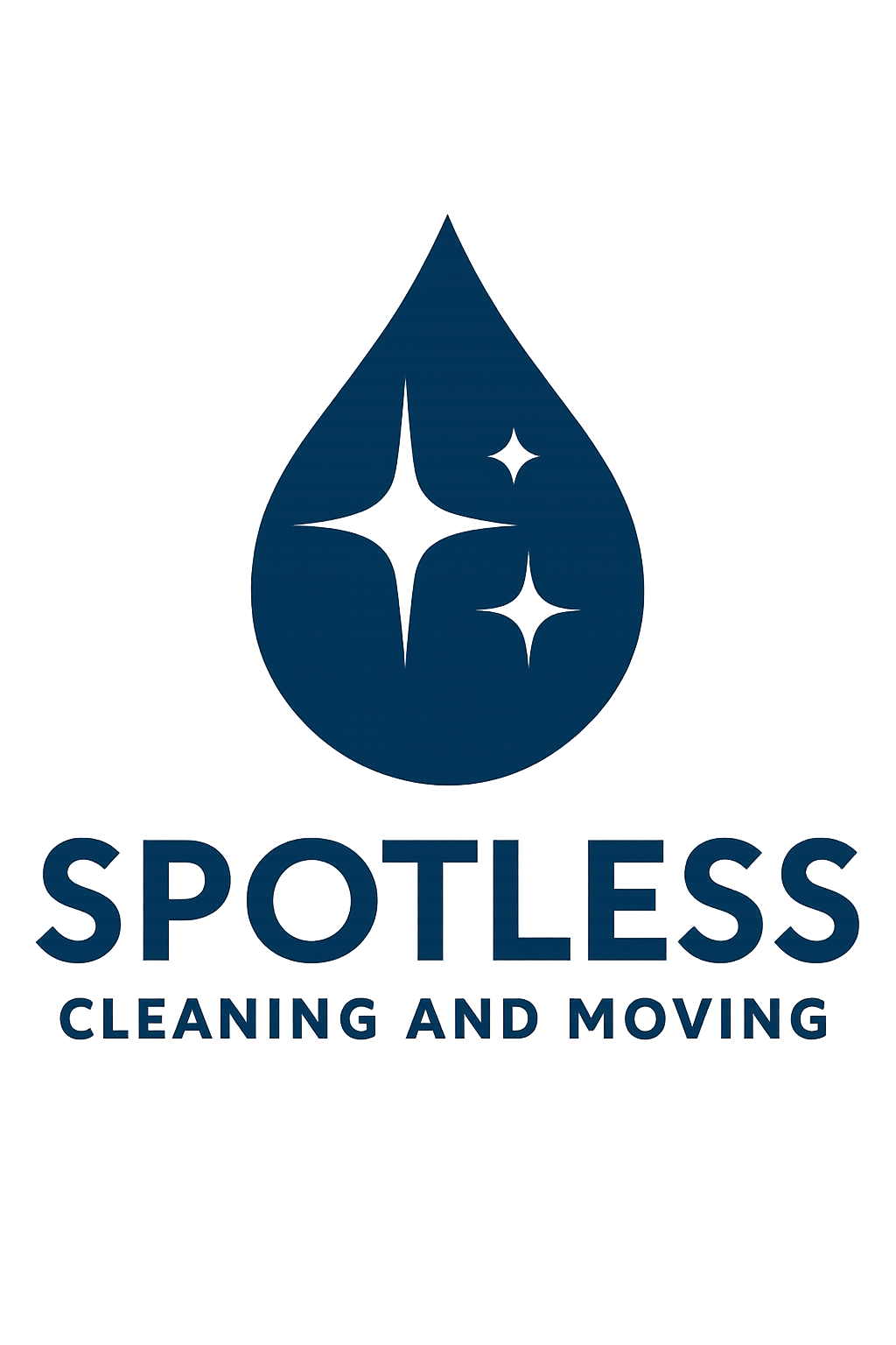 Spotless Cleaning and Moving Logo